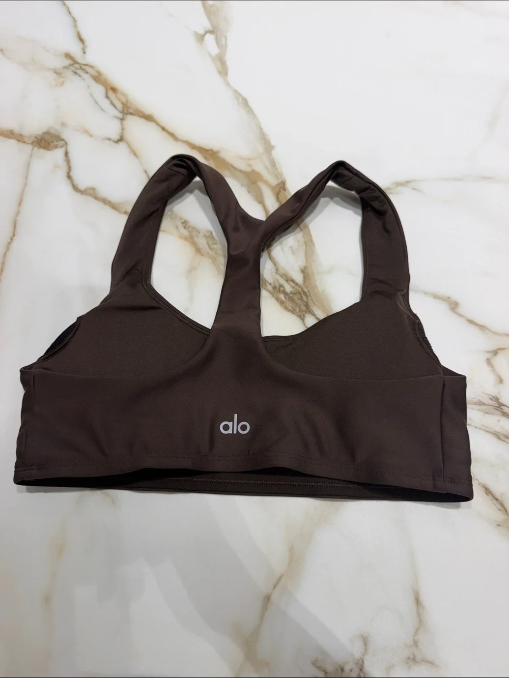 Alo yoga sports bra espresso Small